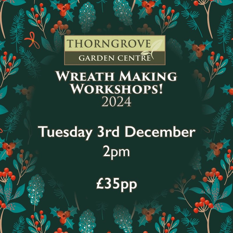 Wreath Making Workshop 03/12/2024 2pm