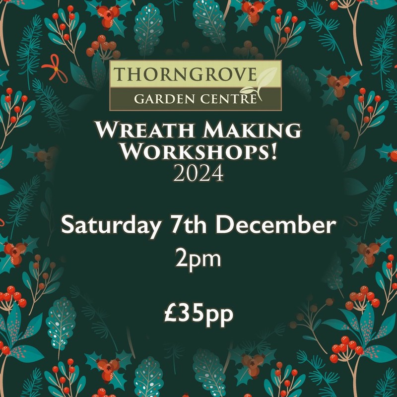 Wreath Making Workshop 07/12/2024 2pm