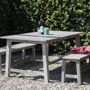 Woodlodge Dorset Collection – Bench & table set