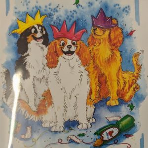 Christmas Card.  We three Kings.